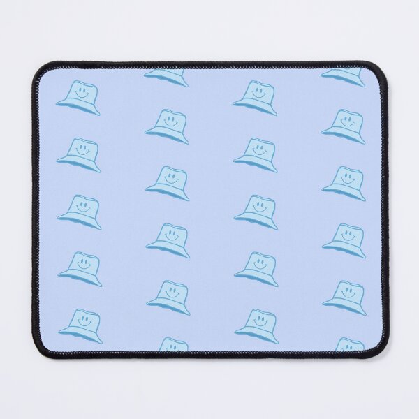 Item preview, Cartoon Baby Blue Smiley Bucket Hat  designed and sold by CamilasPrints.