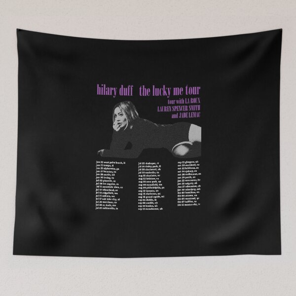 Item preview, Hilary Duff 2026 The Lucky Me Tour designed and sold by DonetTrent.