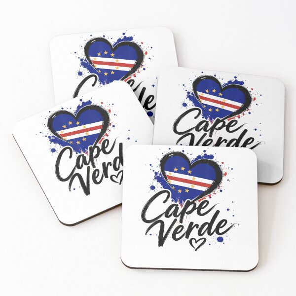 Item preview, Cape Verde Heart Flag Cape Verdean Men Women Cabo Verde designed and sold by Juansustait.