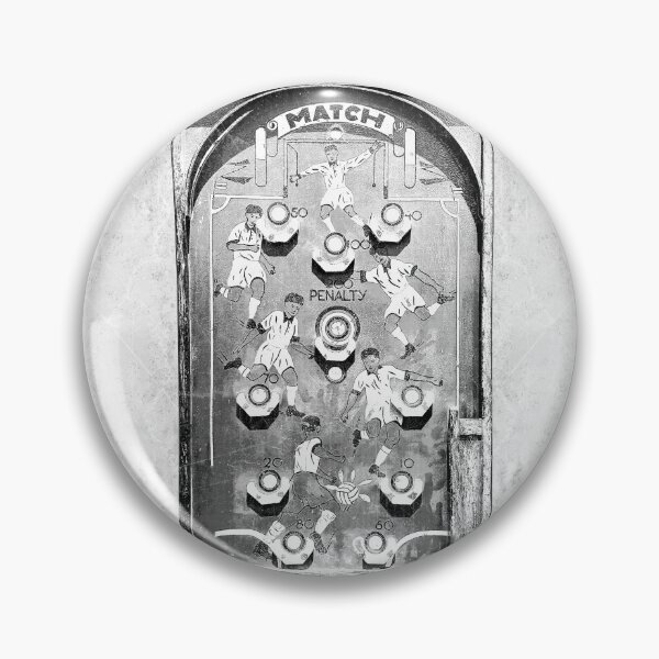 Item preview, Vintage 1950s Pin Football Match Tabletop Game Dark Gaming Art designed and sold by Ghoul Enterprises.