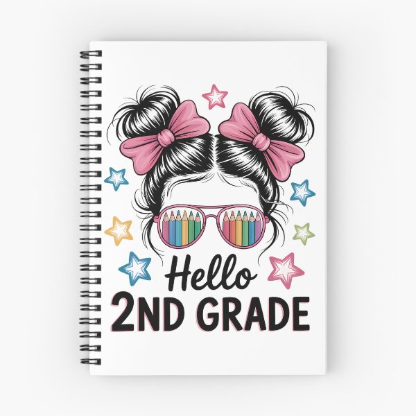 Item preview, First Day of Second Grade Hello 2nd Grade for Girls designed and sold by SapfireStuArt.