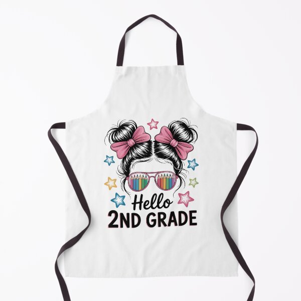 Item preview, First Day of Second Grade Hello 2nd Grade for Girls designed and sold by SapfireStuArt.