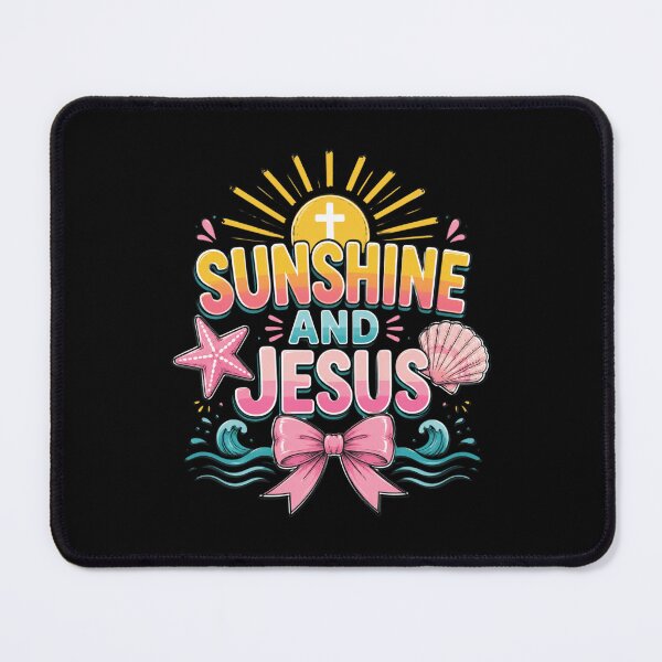 Item preview, Summer Vacation Sunshine And Jesus Christian Beach designed and sold by OlakunleOloroz.