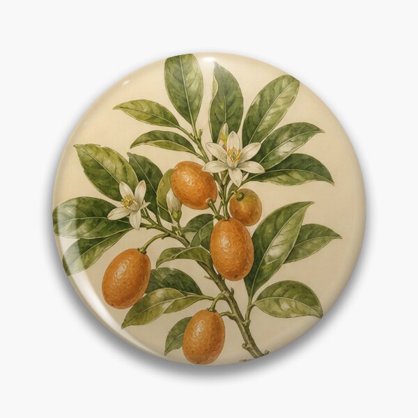 Item preview, Vintage Citrus Botanical Fruit Trees Illustration designed and sold by NuvoraNest.