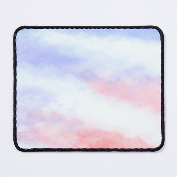 Item preview, Soft Dreamy Cotton Candy Sky | Pastel Blue & Pink Cloud Aesthetic | No AI | Groteskin designed and sold by Groteskin.