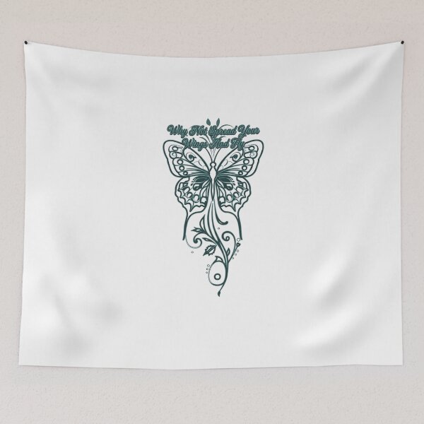 Item preview, Vintage Hilary Duff Shirt Why Not Spread Your Wings And Fly Butterfly designed and sold by DonetTrent.