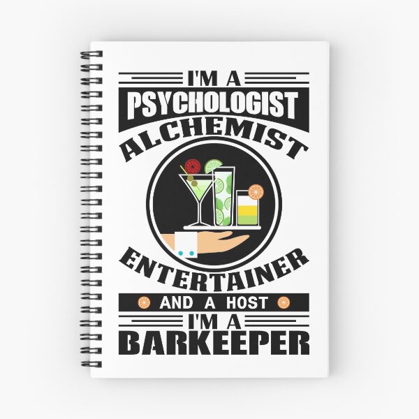 Item preview, Barkeeper Bartender Barmaid - Enterntainer Psychologist Alchemist Host  designed and sold by ShadySchatten.