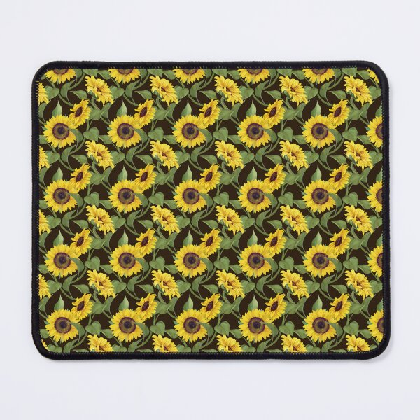 Item preview, Vintage Sunflower Seamless Floral Pattern designed and sold by Zaya_art.