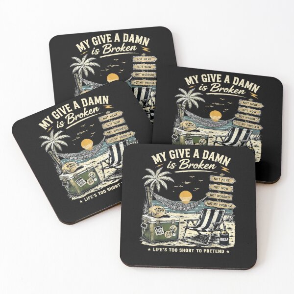 Item preview, My Give A Damn is Broken Life Too Short to Pretend Vintage designed and sold by Juansustait.