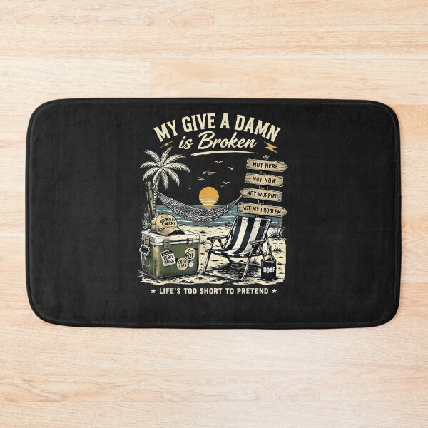 Item preview, My Give A Damn is Broken Life Too Short to Pretend Vintage designed and sold by Juansustait.