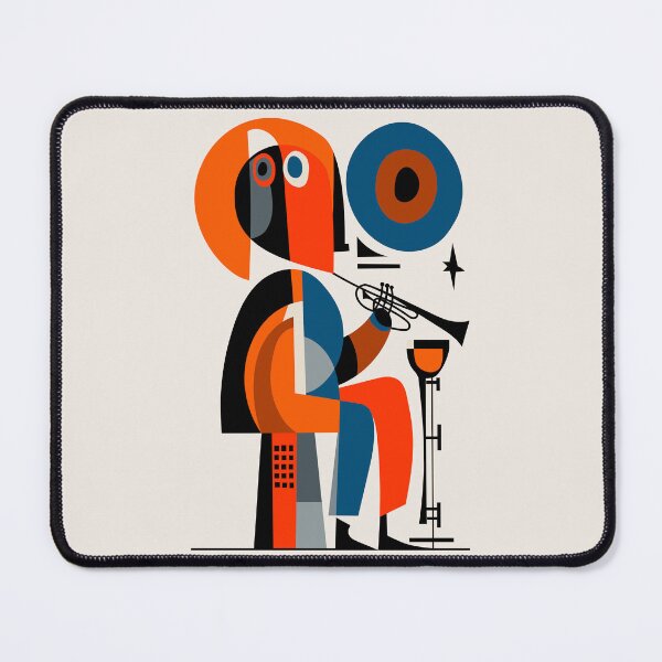 Item preview, Mid Century Absract Jazz Trumpet designed and sold by Texterns.