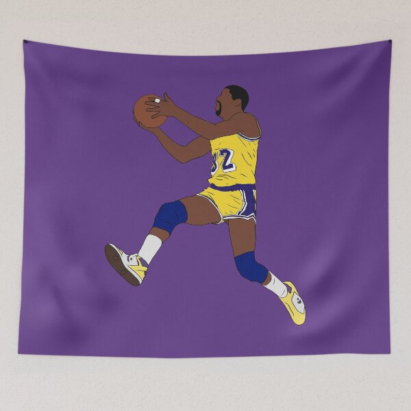 Item preview, Magic Johnson Layup designed and sold by RatTrapTees.