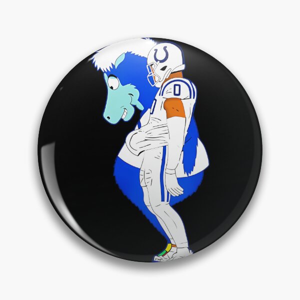 Item preview, Jonathan Taylor Colts Football and Blue mascot meme designed and sold by PeaceTypo.
