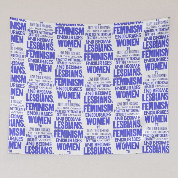 Item preview, Feminist Blue Wave designed and sold by Pellucid.