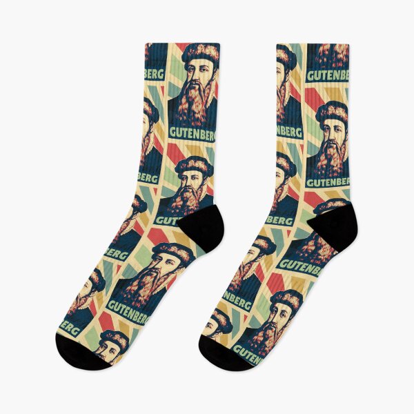 Item preview, Johannes Gutenberg Printing Press Inventor Portrait designed and sold by marke770.