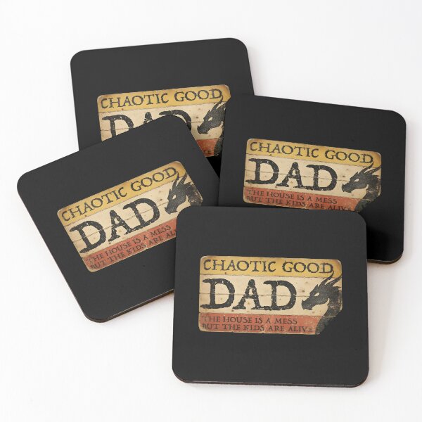 Item preview, Chaotic Good Dad The House is A Mess Funny Gamer designed and sold by ber-flora.
