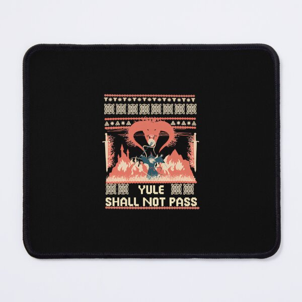 Item preview, Yule Shall Not Pass Ugly Christmas Sweater designed and sold by PeaceTypo.