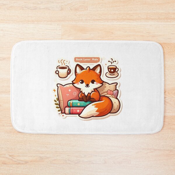 Item preview, Cute Chibi Fox Book Lover designed and sold by carestazafeli.