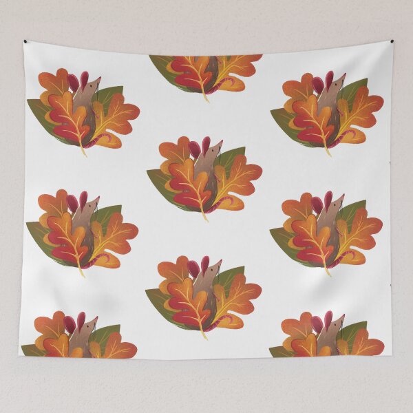 Item preview, Cute Woodland Mouse Autumn Sticker designed and sold by Pryhozha.