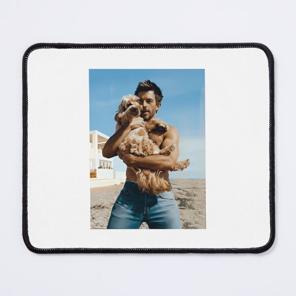 Item preview, Jonathan Bailey & Dog Sexiest Man Alive Wicked designed and sold by PeaceTypo.