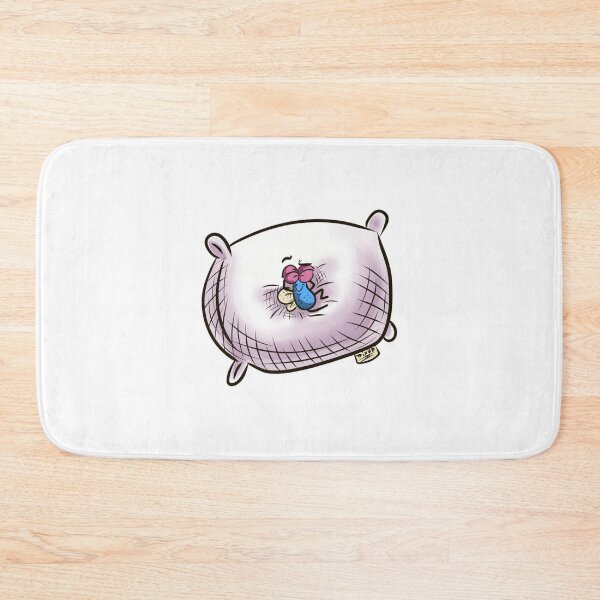 Item preview, Relaxed Mosquito Sleeping on Pillow Cartoon designed and sold by dixondesi.
