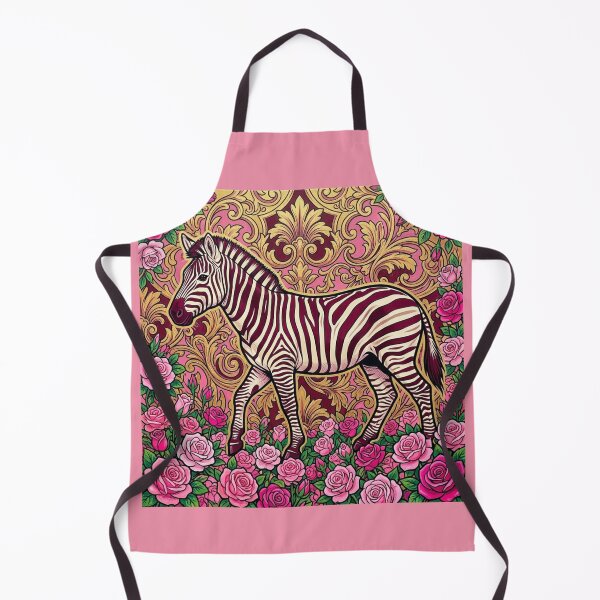 Item preview, Burgundy Zebra & Gold Baroque designed and sold by DesignsByPrnces.
