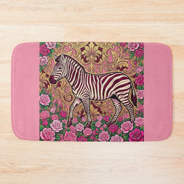Item preview, Burgundy Zebra & Gold Baroque designed and sold by DesignsByPrnces.