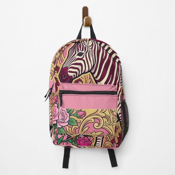 Item preview, Burgundy Zebra & Gold Baroque designed and sold by DesignsByPrnces.