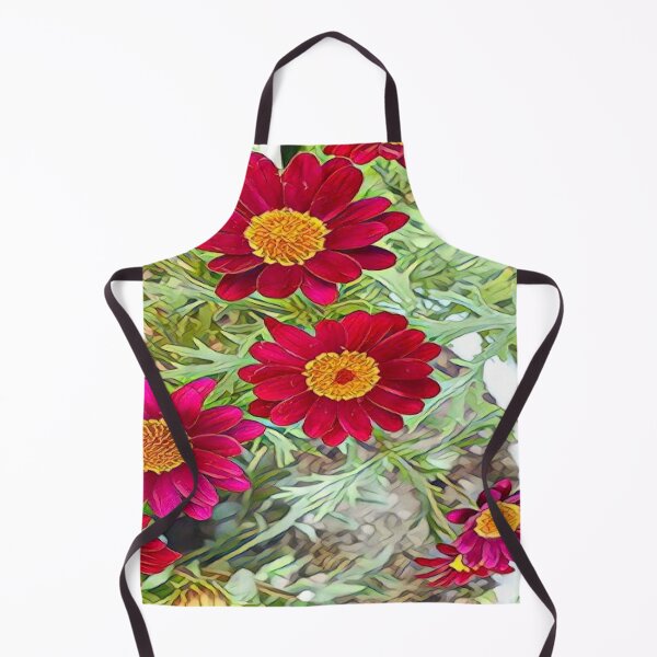 Item preview, Vibrant Magenta Red Marguerite Daisy Garden Bloom designed and sold by BalkanBloom.
