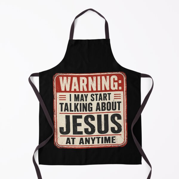 Item preview, Warning I May Start Talking About Jesus At Anytime Christian designed and sold by OlakunleOloroz.