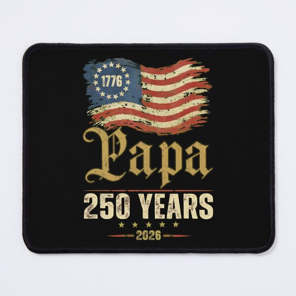 Item preview, Men Papa American Flag 250 Years 4th of July Grandpa Dad designed and sold by ber-flora.