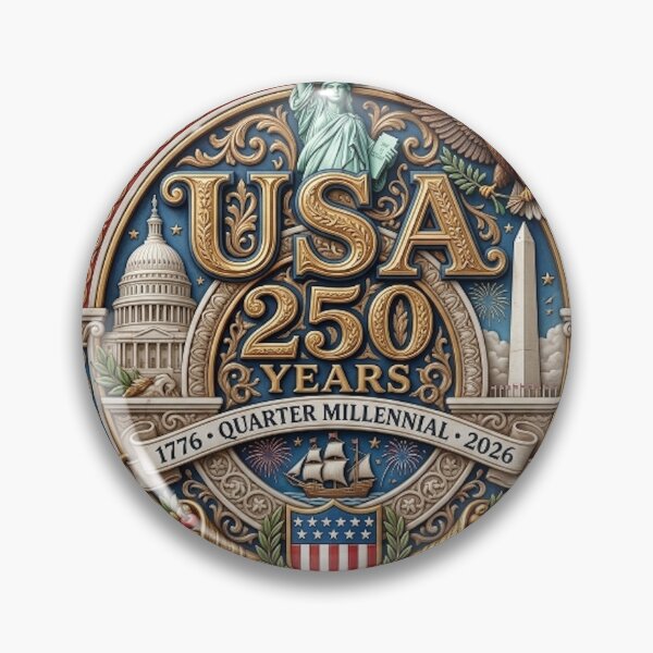 Item preview, USA 250 YEARS designed and sold by likbatonboot.