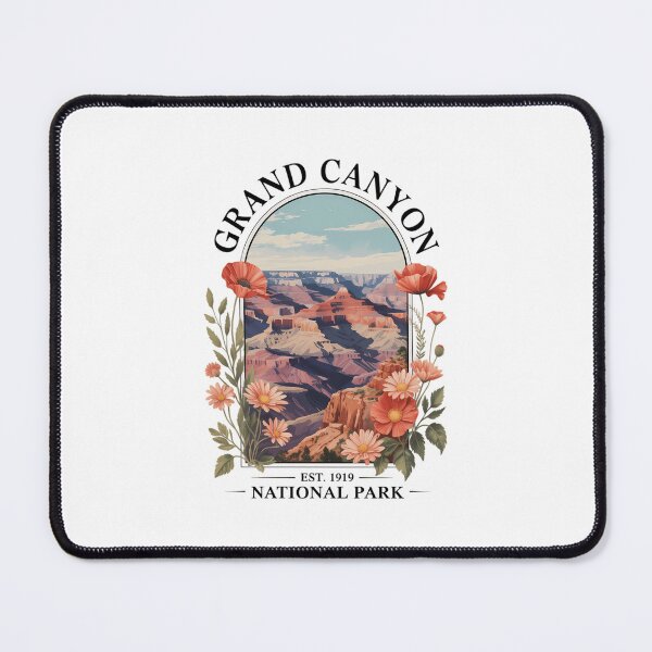 Item preview, Floral Grand Canyon National Park Hiking Camping Outdoor designed and sold by SapfireStuArt.