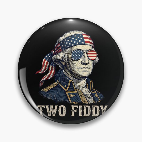 Item preview, Two Fiddy 2 Fiddy George Washington 4th of July Patriotic designed and sold by Juansustait.