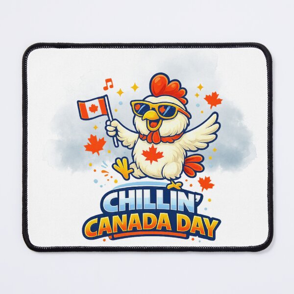 Item preview, Cool Canada Day Chicken designed and sold by Chill Chicken Studio.