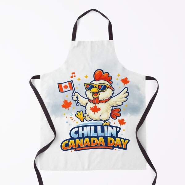 Item preview, Cool Canada Day Chicken designed and sold by Chill Chicken Studio.