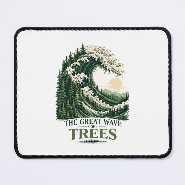 Item preview, The great wave of trees designed and sold by Side Quest Co..