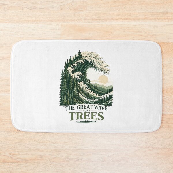 Item preview, The great wave of trees designed and sold by Side Quest Co..