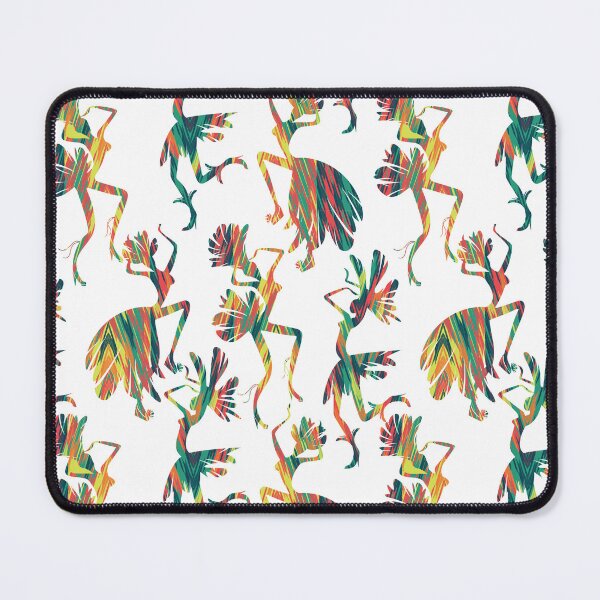 Item preview, Tropical Dancer Bird Silhouette Vibrant Abstract Seamless Pattern designed and sold by DERA RAY.