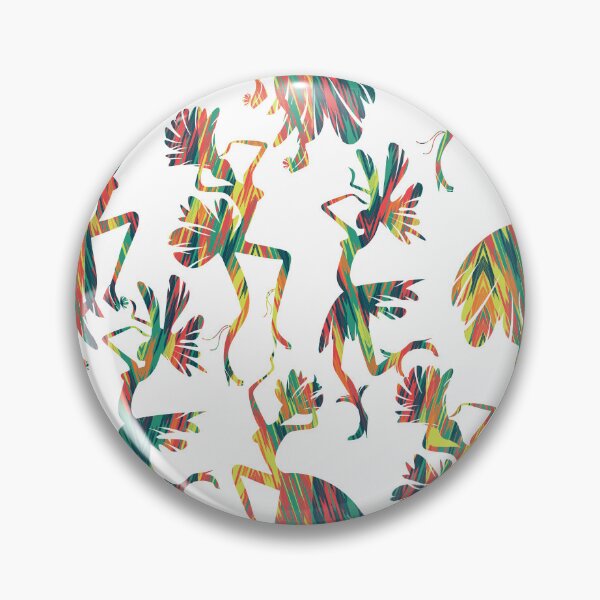 Item preview, Tropical Dancer Bird Silhouette Vibrant Abstract Seamless Pattern designed and sold by DERA RAY.
