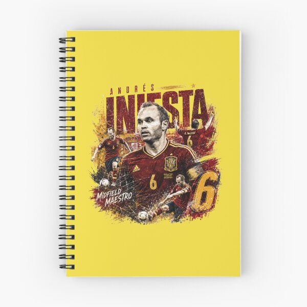 Item preview, Andres Iniesta - Spanish Football Player Legend  designed and sold by Sports Boutique.