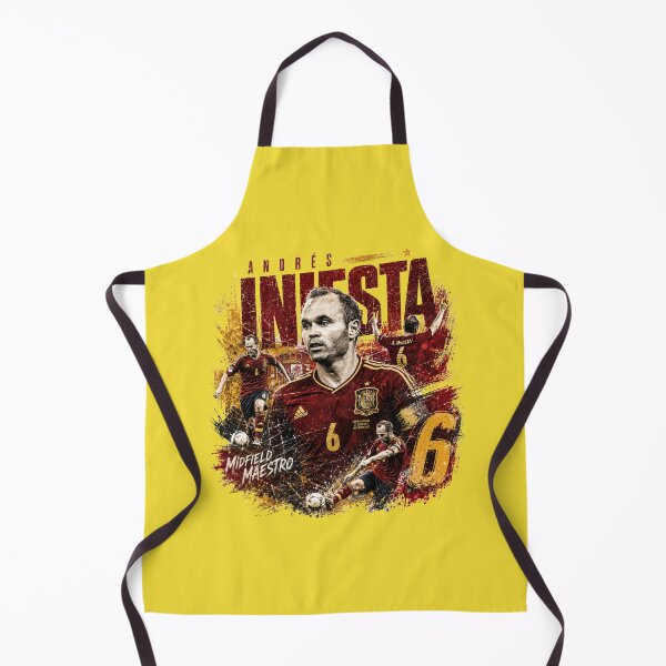 Item preview, Andres Iniesta - Spanish Football Player Legend designed and sold by Sports Boutique.