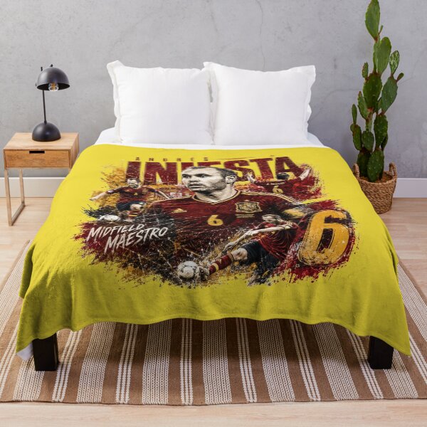Item preview, Andres Iniesta - Spanish Football Player Legend designed and sold by Sports Boutique.