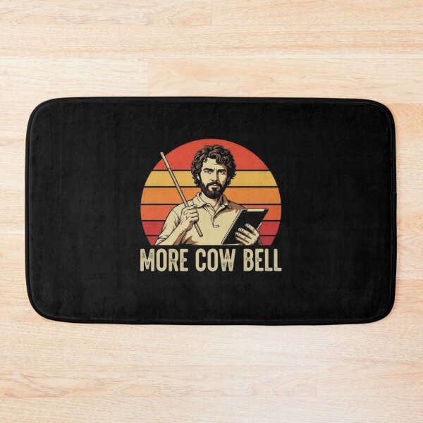 Item preview, More Cowbell Retro Sunset #5500 designed and sold by lukas-lei-art.