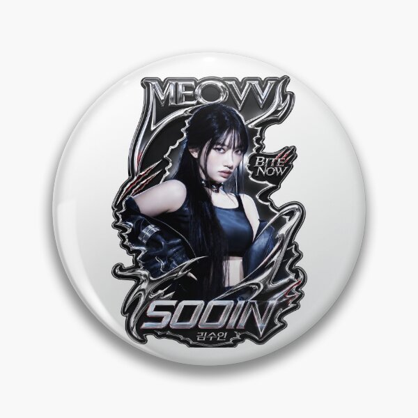 Item preview, Sooin BITE NOW Feline Kpop Girl Group Fan Art designed and sold by Valereekmerch.