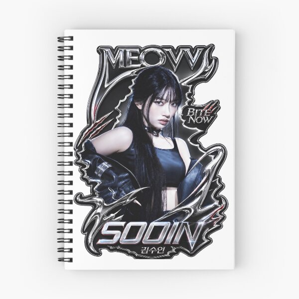 Item preview, Sooin BITE NOW Feline Kpop Girl Group Fan Art designed and sold by Valereekmerch.