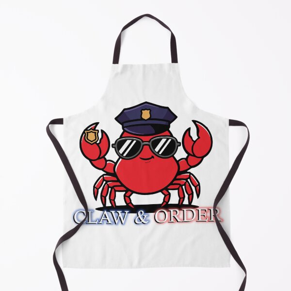 Item preview, Claw & Order Funny Police Crab Pun Humor Gift designed and sold by Chrono Design Workx.