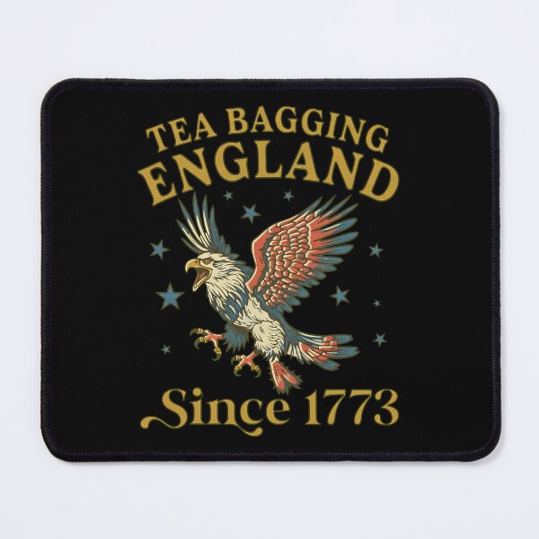 Item preview, Tea Bagging England Since 1773 Patriotic Eagle 4th of July designed and sold by ber-flora.