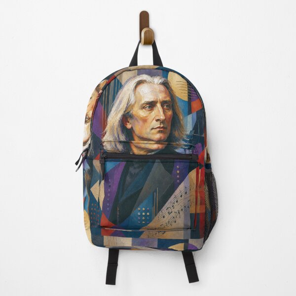 Item preview, Franz Liszt, Hungarian composer, virtuoso and pianist painting. designed and sold by GalleryKauffeld.