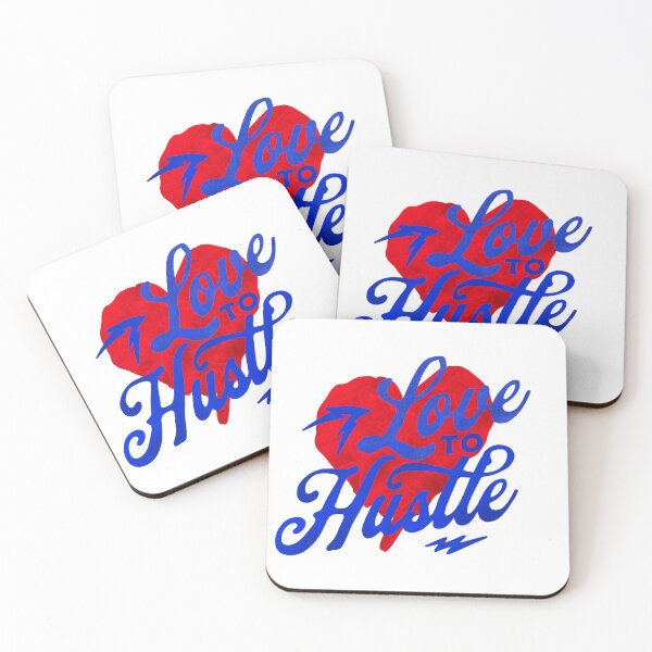 Item preview, Love to hustle designed and sold by Sticker32123.